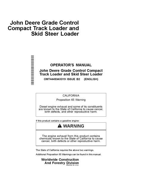 manual john deere skid steer|john deere 333g manual pdf.